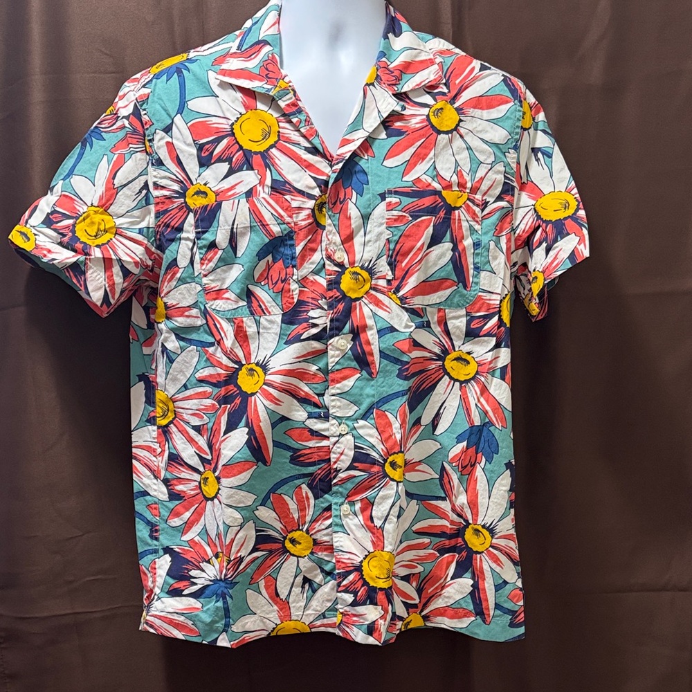 Jcrew Floral Print Men's Shirt